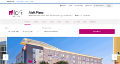 Desktop Screenshot of aloftplano.com